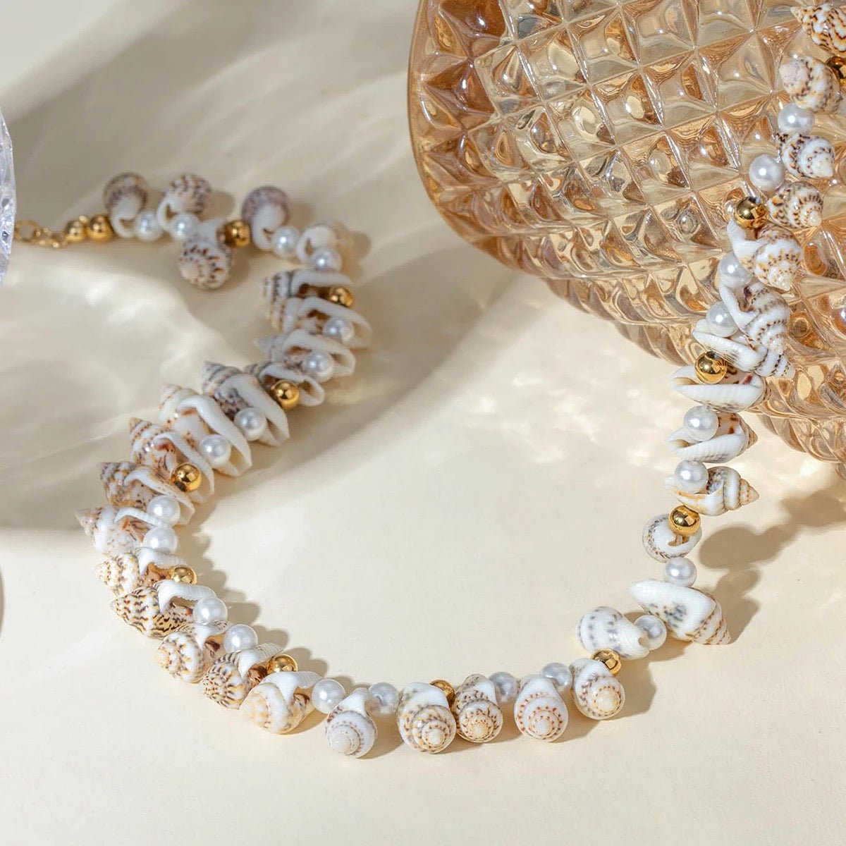 Adelie Shell Bead Necklace - Calilo Australia