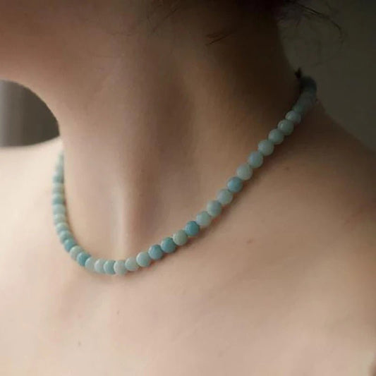 Alana Amazonite Necklace - Calilo Australia