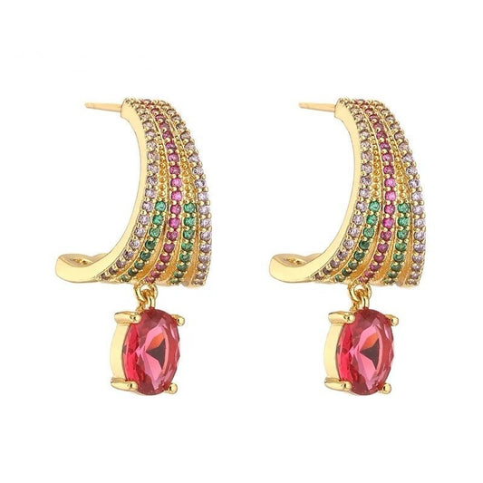 Alana Multicolour Earrings - Calilo Australia