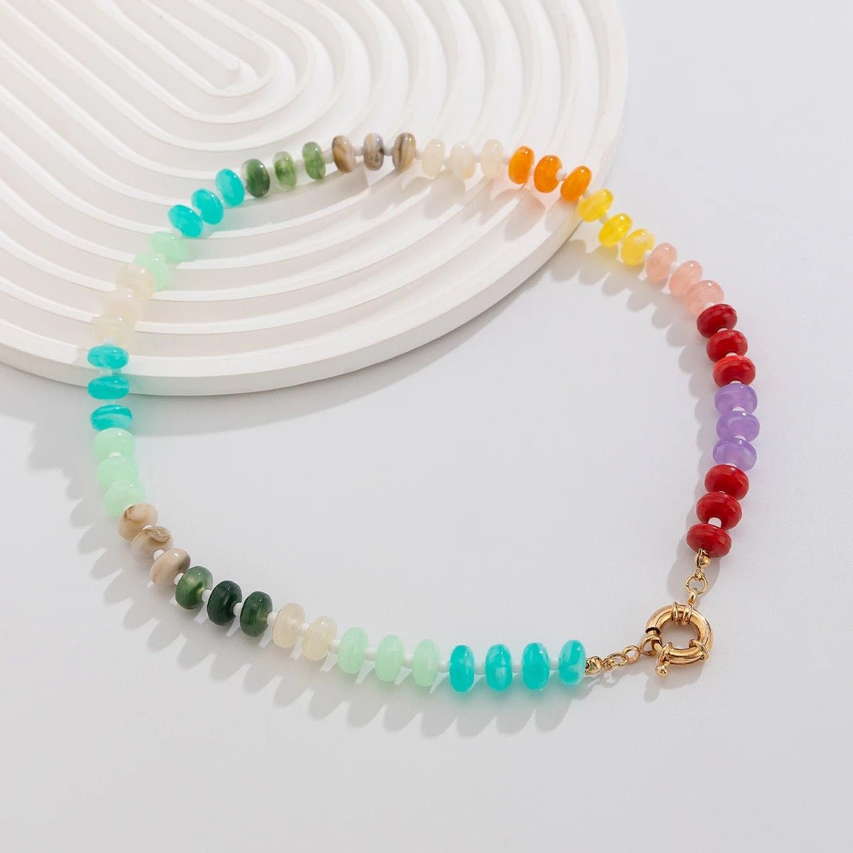 Amelia Multicolour Necklace - Calilo Australia