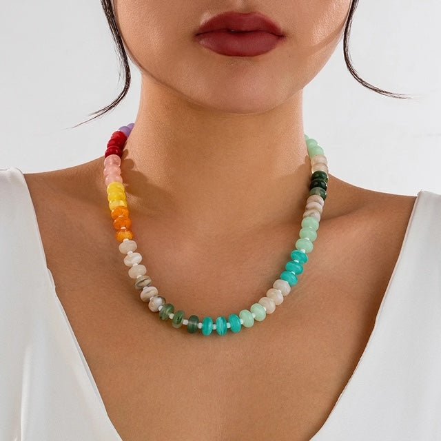 Amelia Multicolour Necklace - Calilo Australia