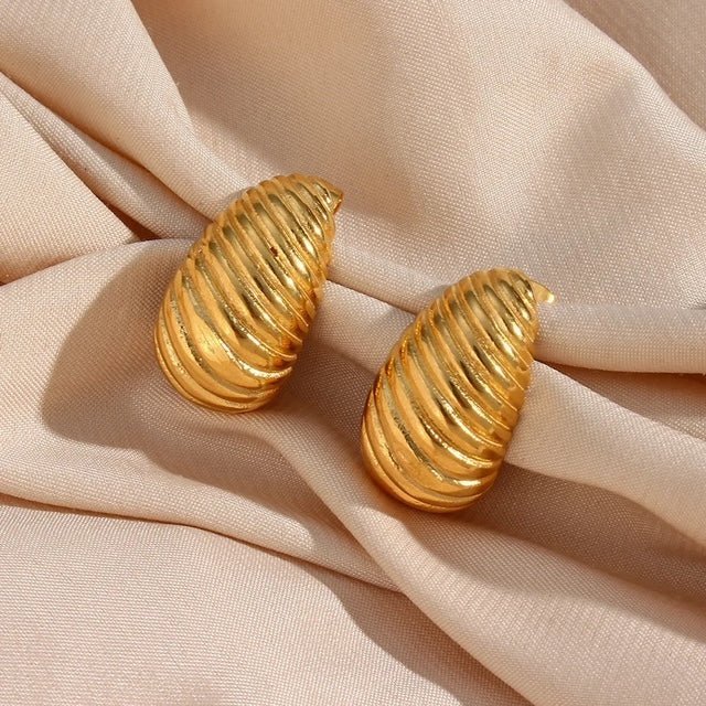 Amora Gold Earrings - Calilo Australia