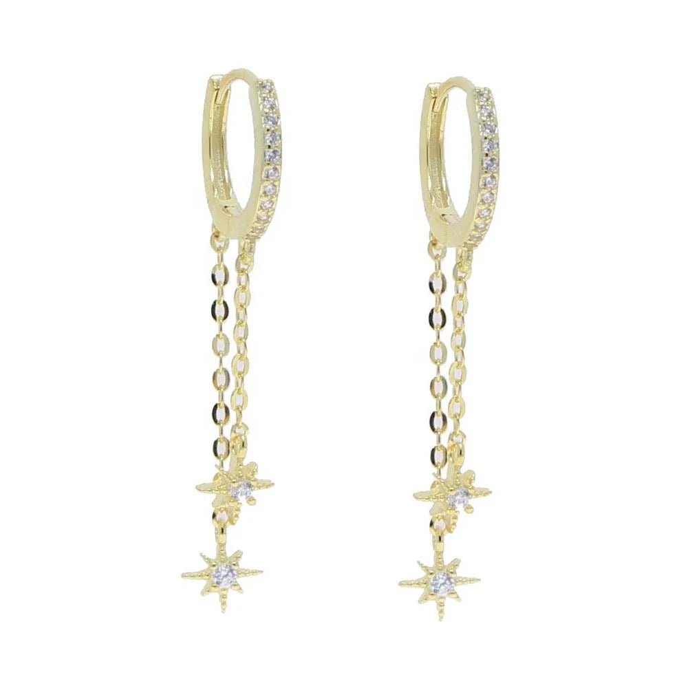 Ash Gold Earrings - Calilo Australia