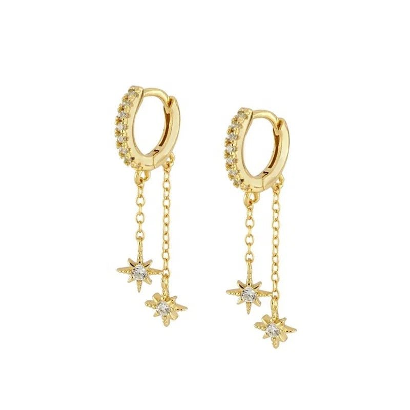 Ash Gold Earrings - Calilo Australia