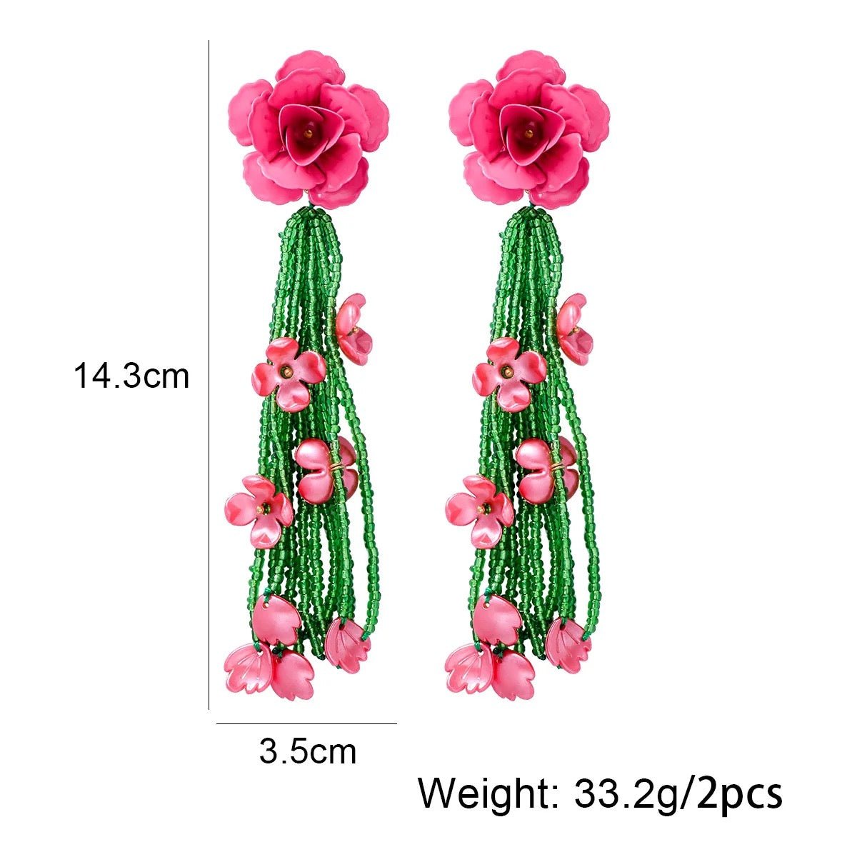 Azalea Earrings – Bloom Style Collection (Limited Edition) - Calilo Australia