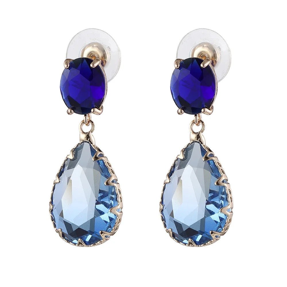 Camille Blue Earrings - Calilo Australia