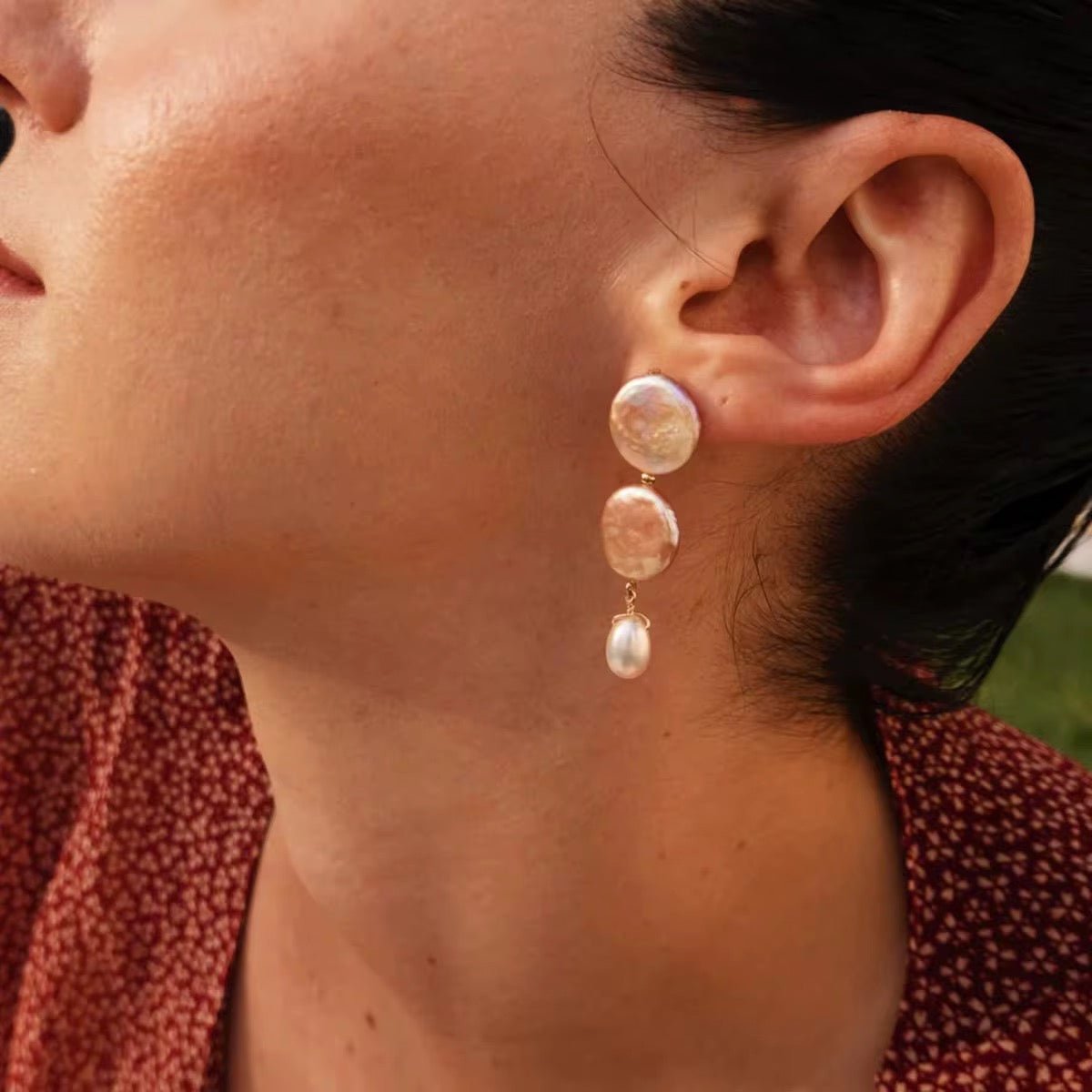 Cassie Pearl Earrings - Calilo Australia