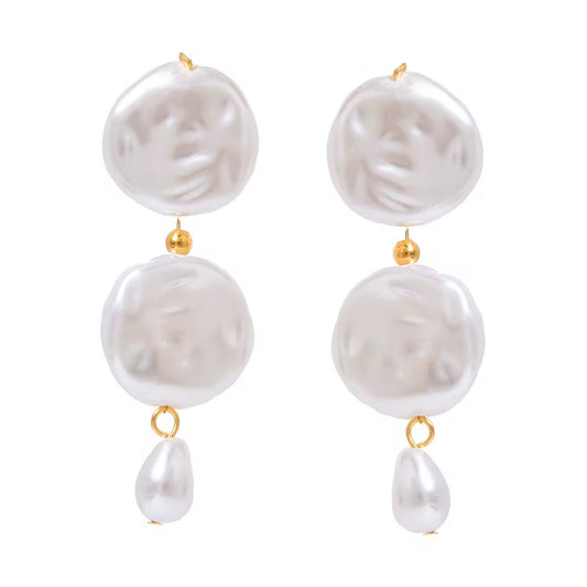 Cassie Pearl Earrings - Calilo Australia