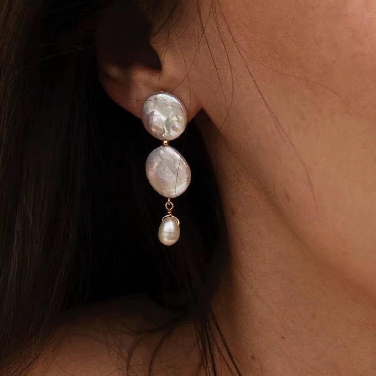 Cassie Pearl Earrings - Calilo Australia