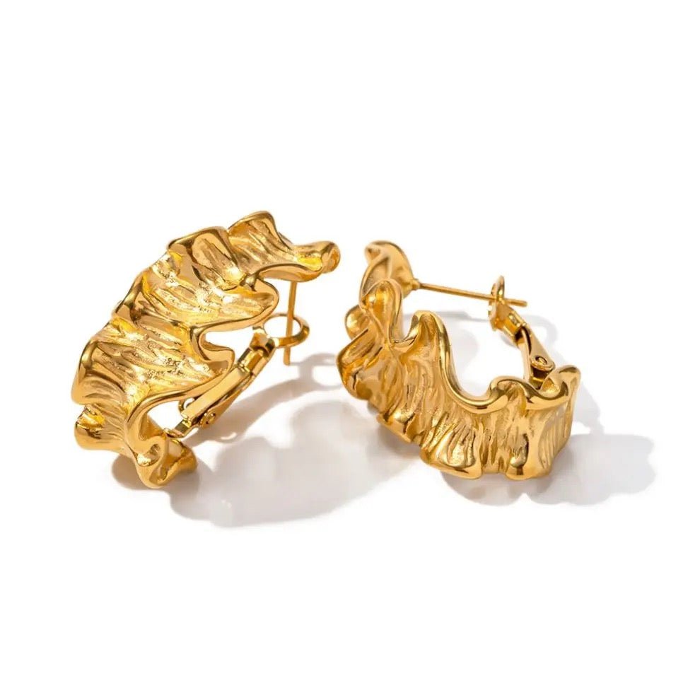 Christina Gold Earrings - Calilo Australia