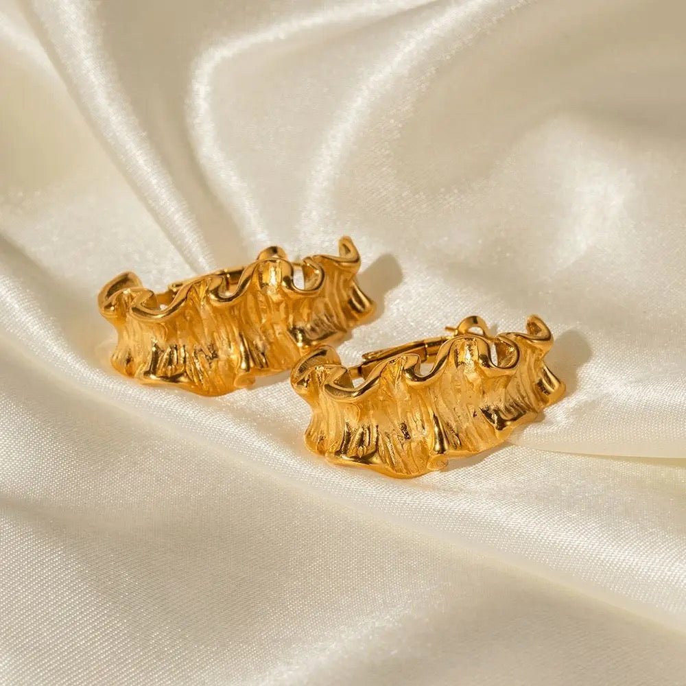 Christina Gold Earrings - Calilo Australia