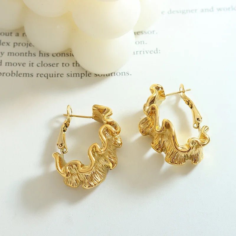 Christina Gold Earrings - Calilo Australia