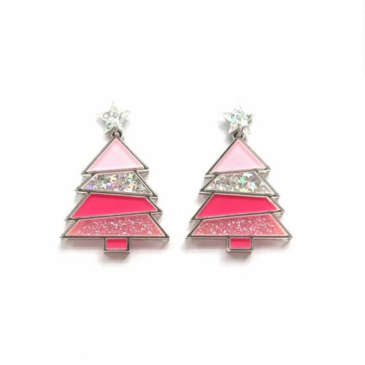 Christmas Tree Earrings - Calilo Australia