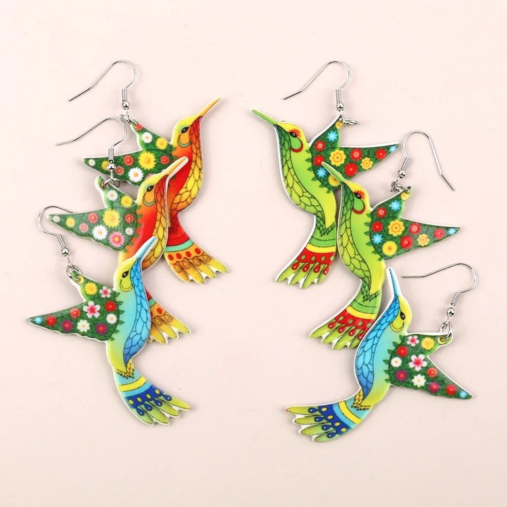 Flying Bird Earrings - Calilo Australia