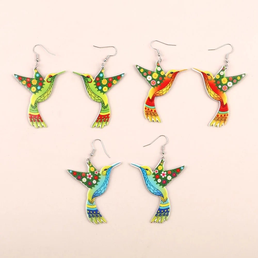 Flying Bird Earrings - Calilo Australia