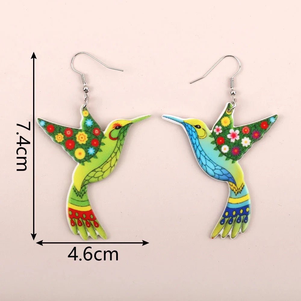 Flying Bird Earrings - Calilo Australia