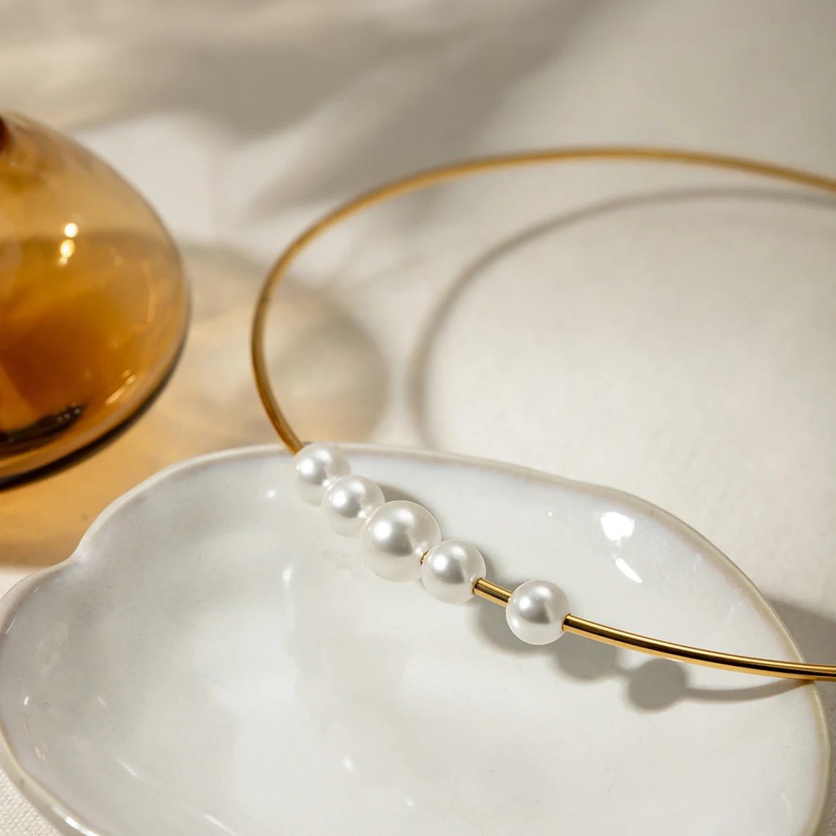 Heather Pearl Necklace - Calilo Australia