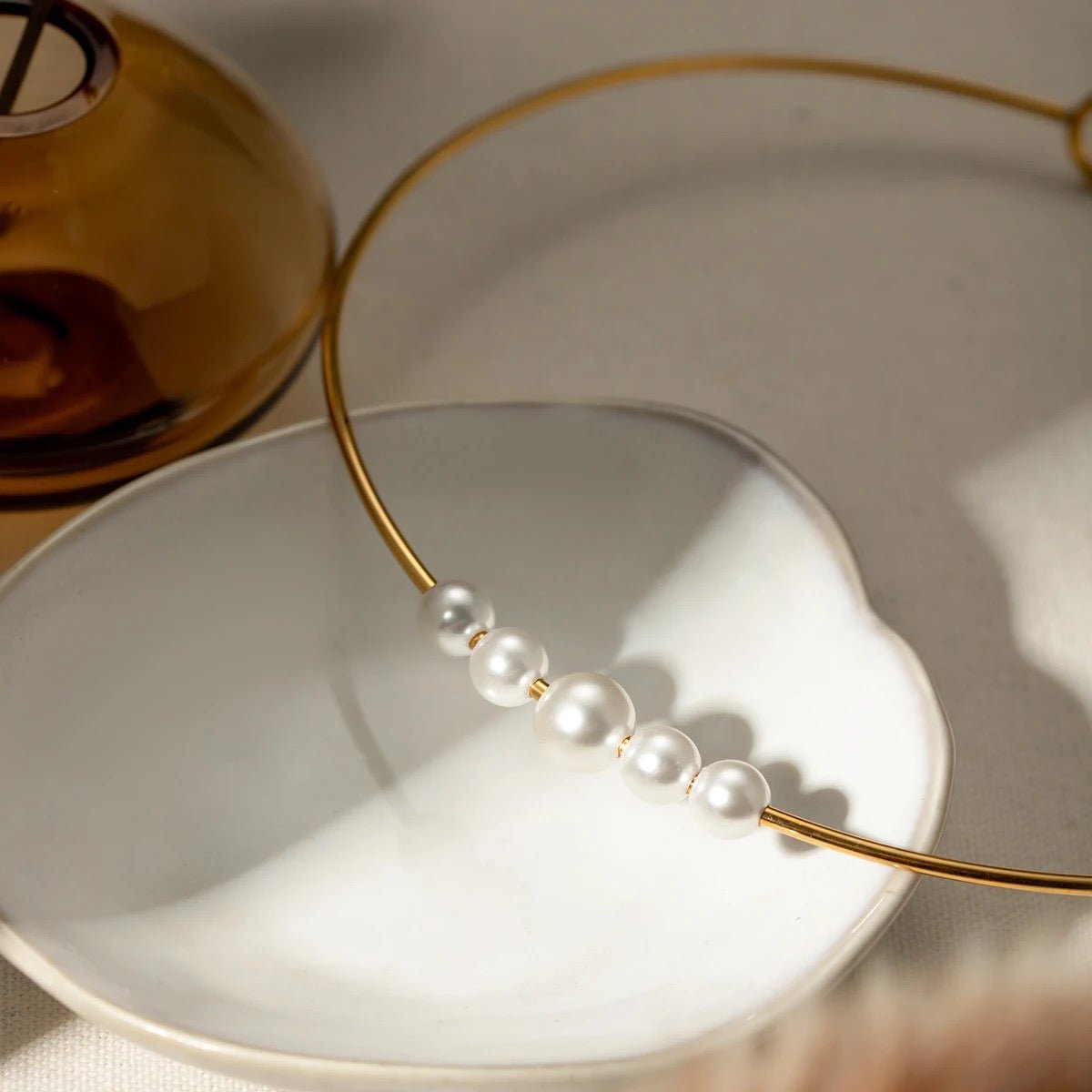 Heather Pearl Necklace - Calilo Australia