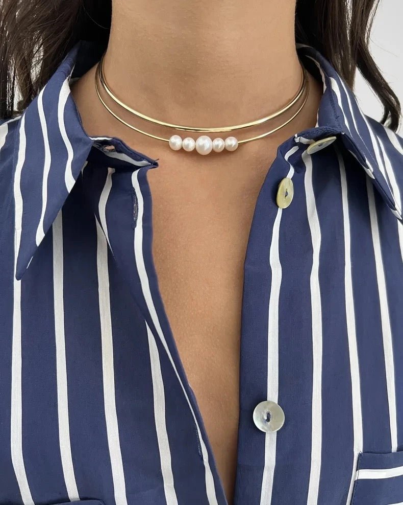 Heather Pearl Necklace - Calilo Australia