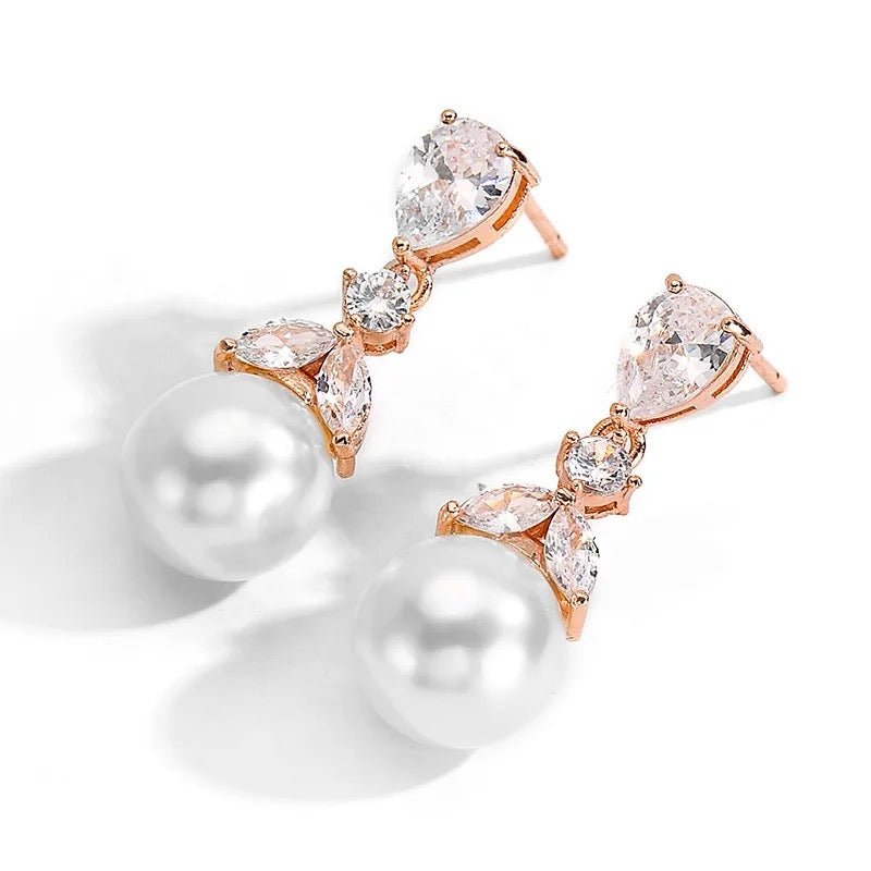 Kayla Pearl Earrings - Calilo Australia