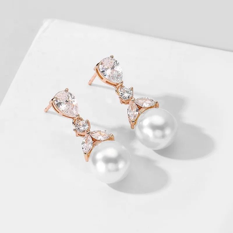 Kayla Pearl Earrings - Calilo Australia