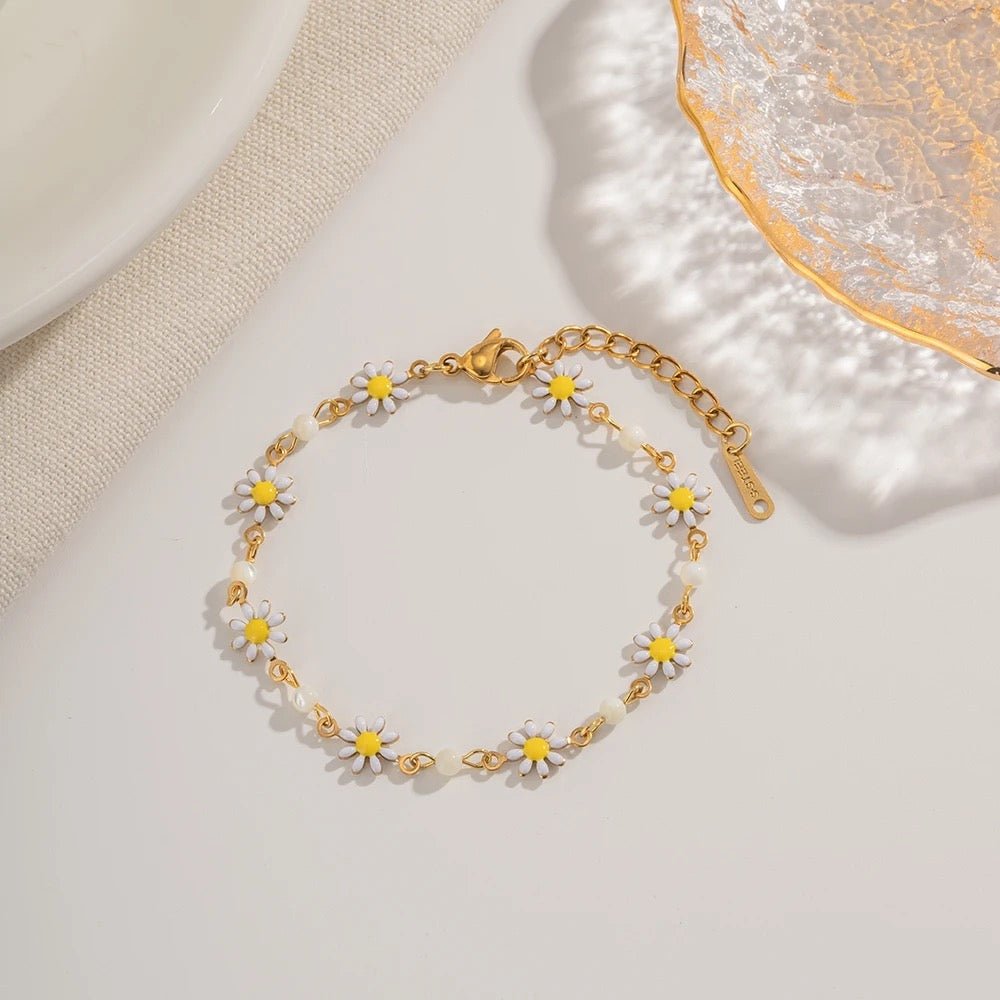 Little Daisy Bracelet - Calilo Australia