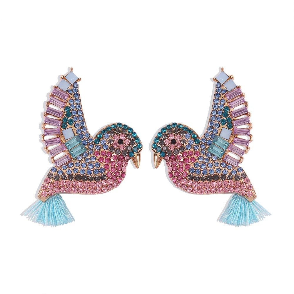 Luisa Flying Bird Earrings - Calilo Australia