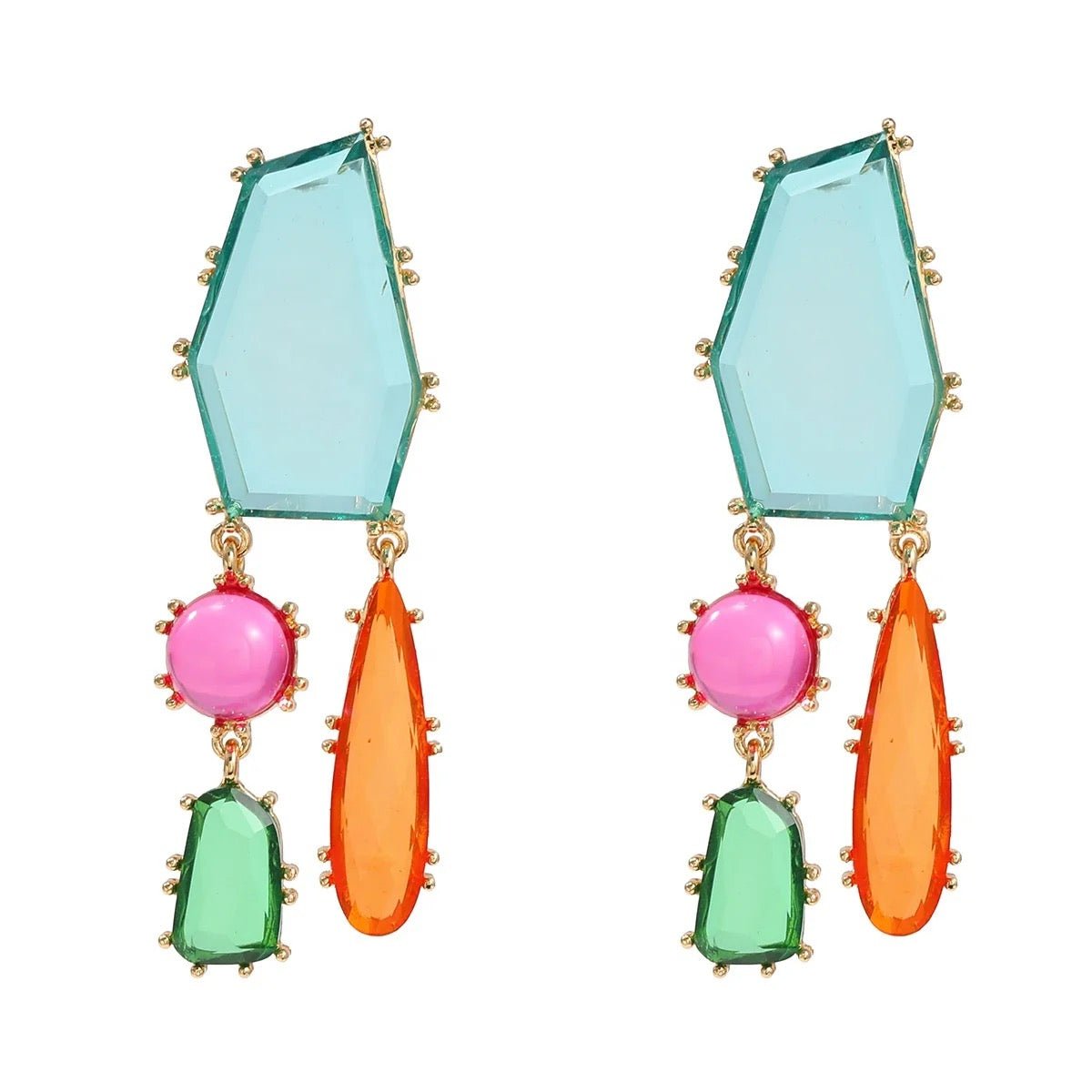 Mia Multicolor Earrings - Calilo Australia