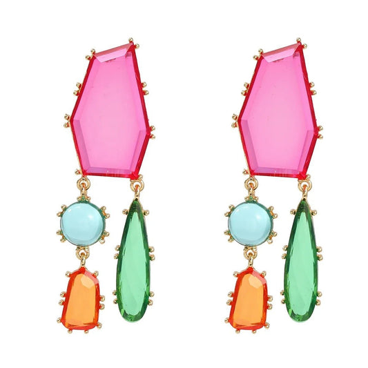 Mia Multicolour Earrings - Calilo Australia