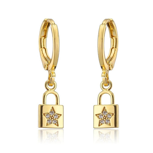 Nate Gold Earrings - Calilo Australia