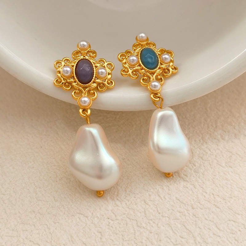 Sara Pearl Earrings - Calilo Australia