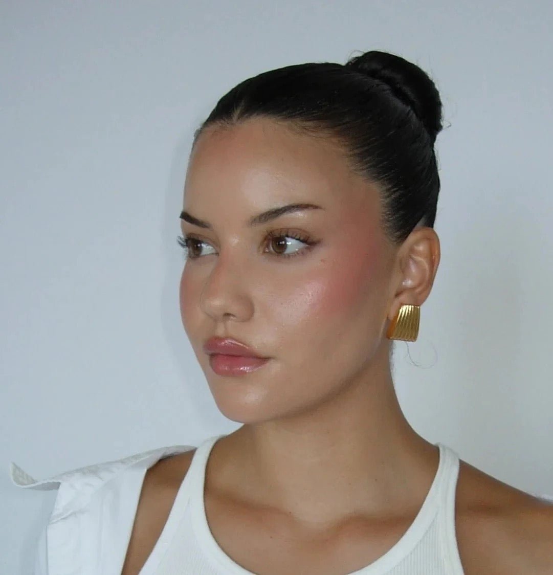 Sarah Gold Earrings - Calilo Australia