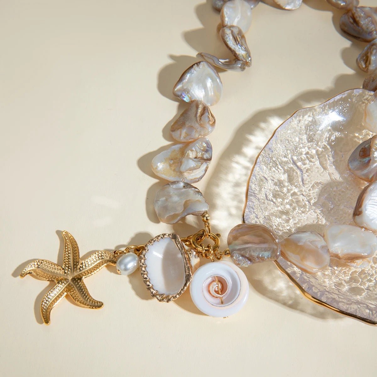 Starfish Shell Necklace - Calilo Australia