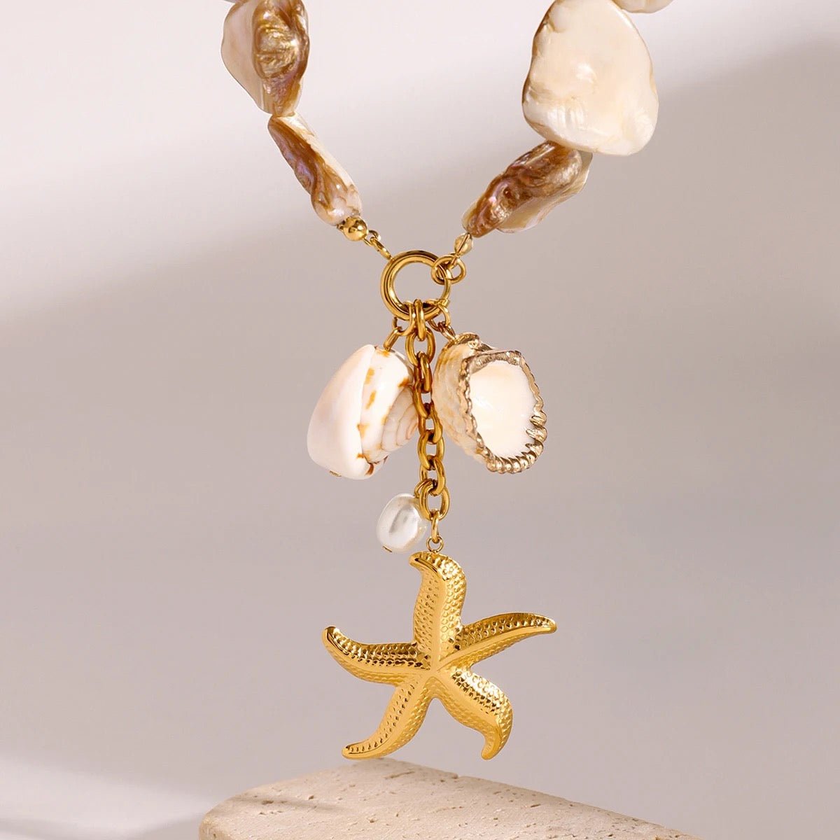 Starfish Shell Necklace - Calilo Australia