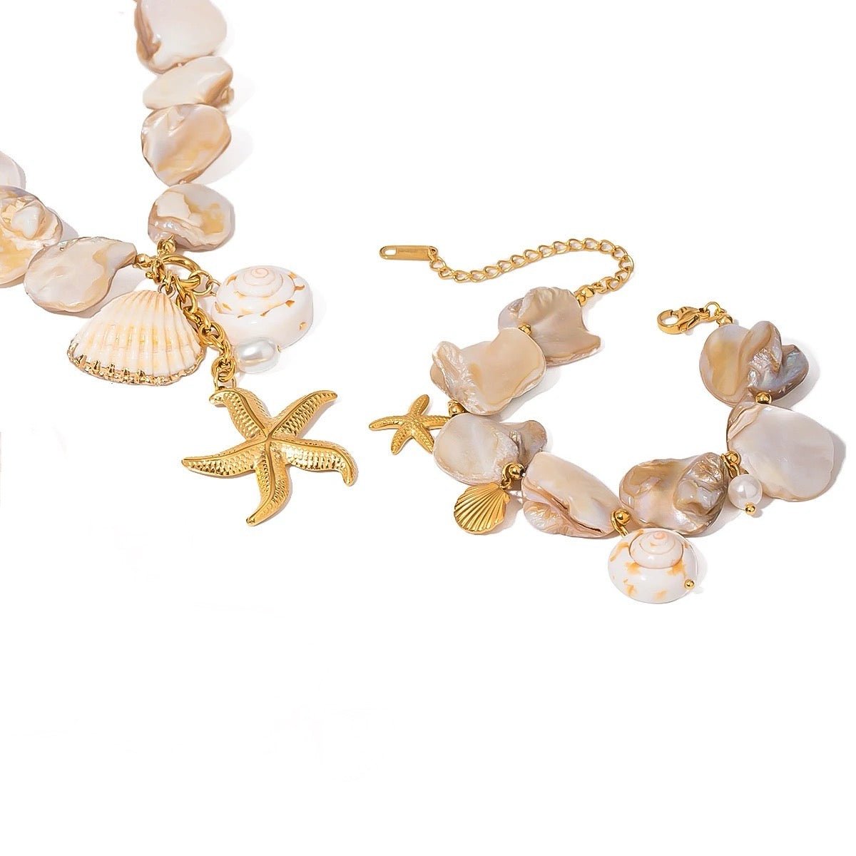 Starfish Shell Necklace - Calilo Australia