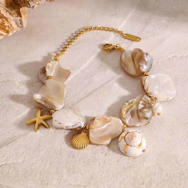 Starfish Shell Necklace - Calilo Australia