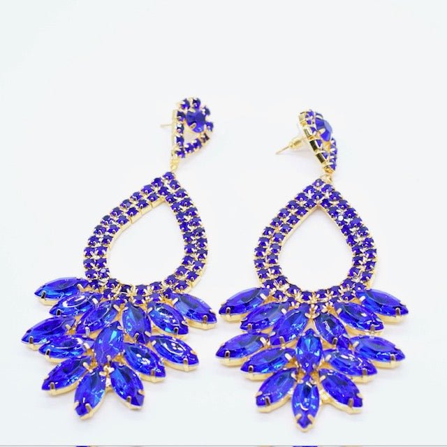 Tia Blue Earrings - Calilo Australia