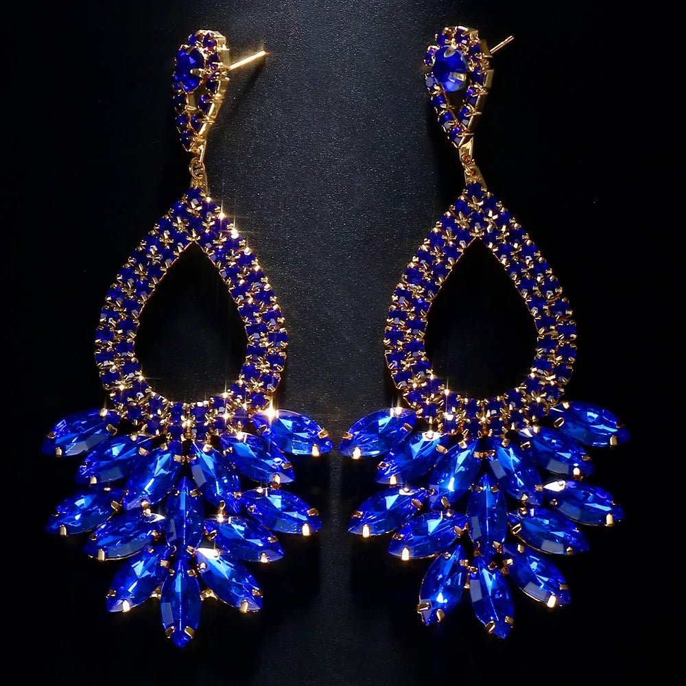 Tia Blue Earrings - Calilo Australia