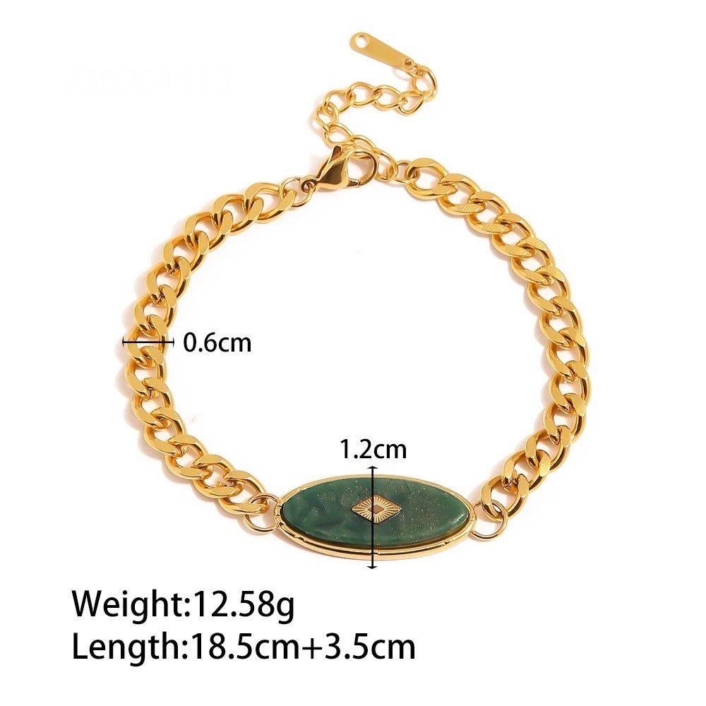 Victoria Gold Bracelet - Calilo Australia