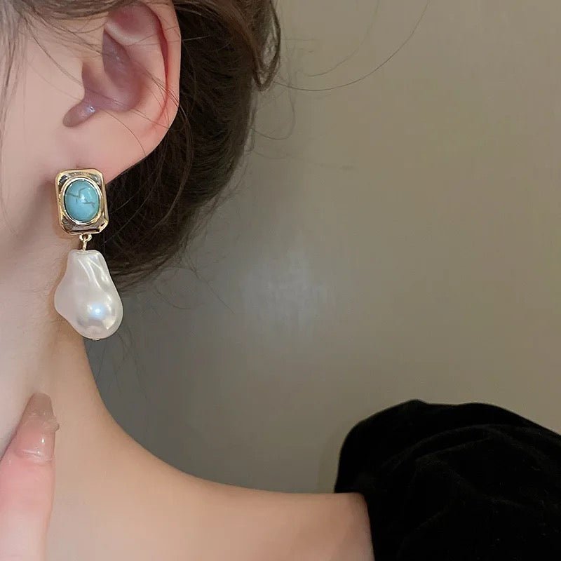 Ana Pearl Drop Earrings - Calilo Australia