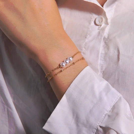 Irene Pearl Bracelet - Coco & Cali